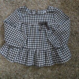 Carter's baby dress Gingham 12m